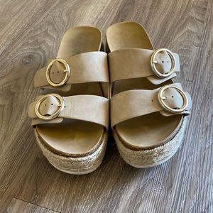 Espadrille Slides